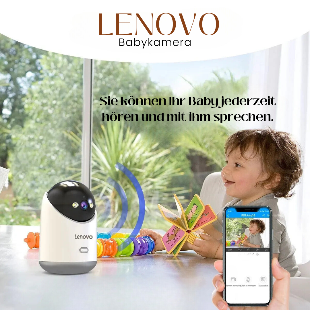 Lenovo Babycam mit 360 Kamera ,Bewegungssensor und Nachtsicht