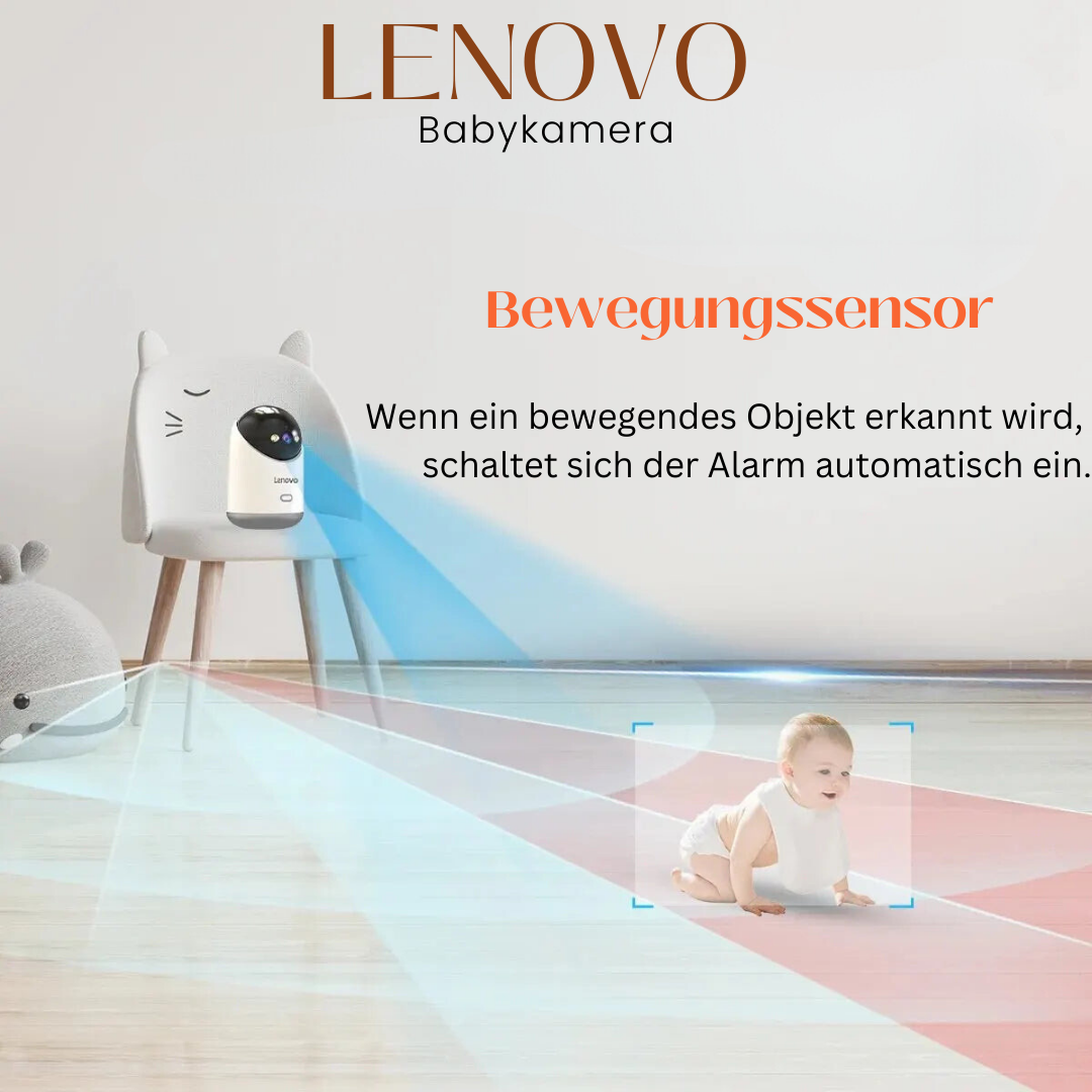 Lenovo Babycam mit 360 Kamera ,Bewegungssensor und Nachtsicht