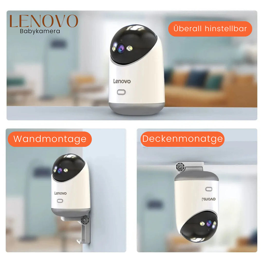 Lenovo Babycam mit 360 Kamera ,Bewegungssensor und Nachtsicht