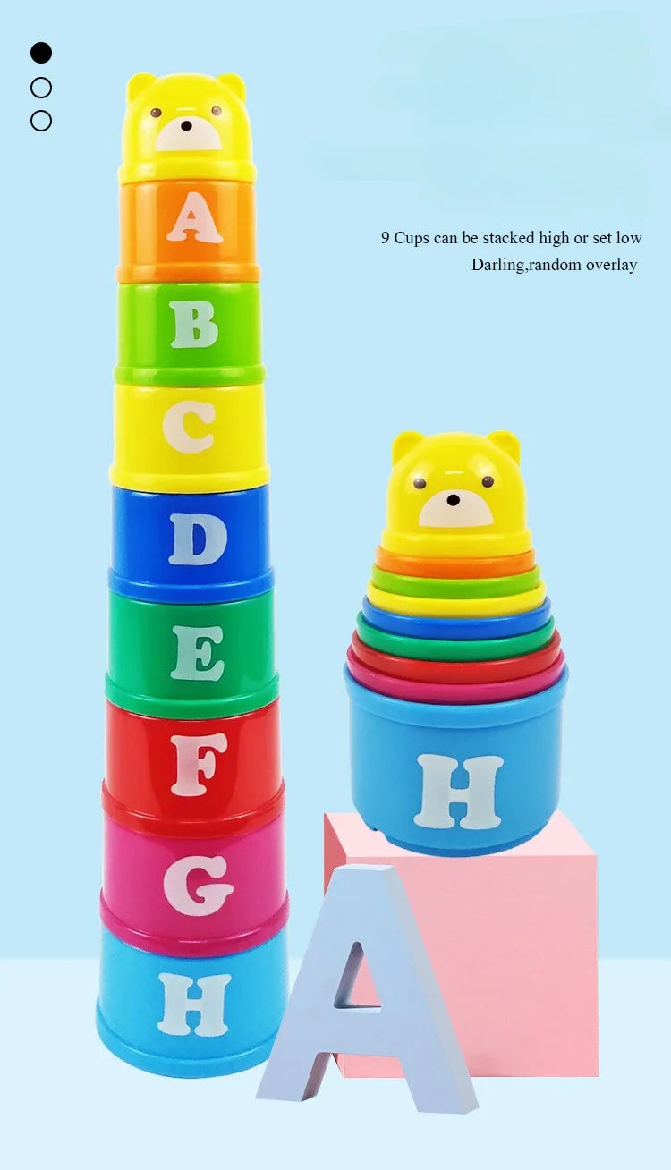 Kid Brain Response Battle Fold Cup Hand Speed Competition Fold Cup Kind Stapelspiel Früherziehung Puzzle Zug Brettspiele Spielzeug