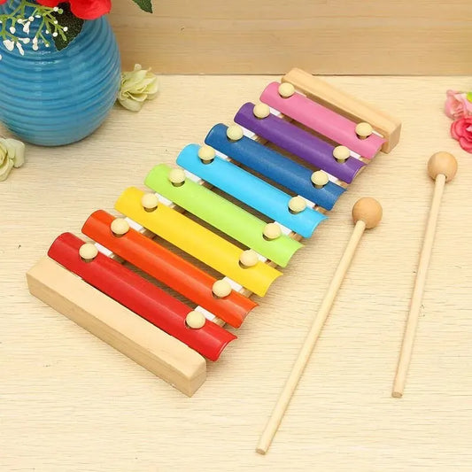 8-Skalen-Xylophon, pädagogisches Percussion-Xylophon, Lernen, professionelles Kinder-Xylophon aus Holz für Band, Anfänger, Geburtstagsgeschenk